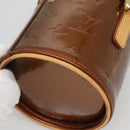 LOUIS VUITTON Vernis Astor Place Shoulder Bag Bronze M91101 LV Auth BA2050-14