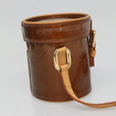 LOUIS VUITTON Vernis Astor Place Shoulder Bag Bronze M91101 LV Auth BA2050-5