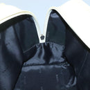 LOEWE Anagram Hand Bag Leather Light Yellow Silver Auth BA2054-20