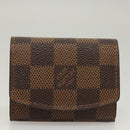 LOUIS VUITTON Damier Ebene Cuffs Cuff Case M64681 LV Auth BA2081V-14