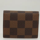 LOUIS VUITTON Damier Ebene Cuffs Cuff Case M64681 LV Auth BA2081V-15