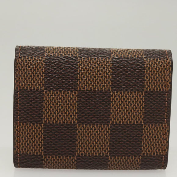 LOUIS VUITTON Damier Ebene Cuffs Cuff Case M64681 LV Auth BA2081V