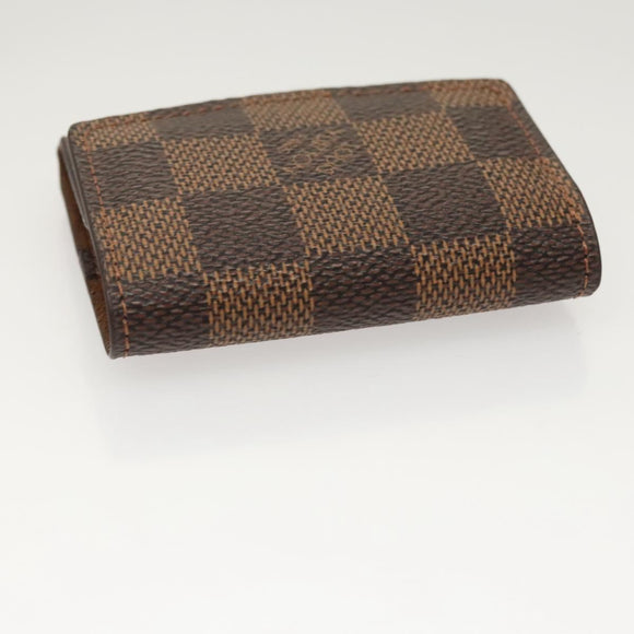 LOUIS VUITTON Damier Ebene Cuffs Cuff Case M64681 LV Auth BA2081V