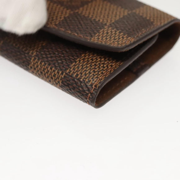 LOUIS VUITTON Damier Ebene Cuffs Cuff Case M64681 LV Auth BA2081V