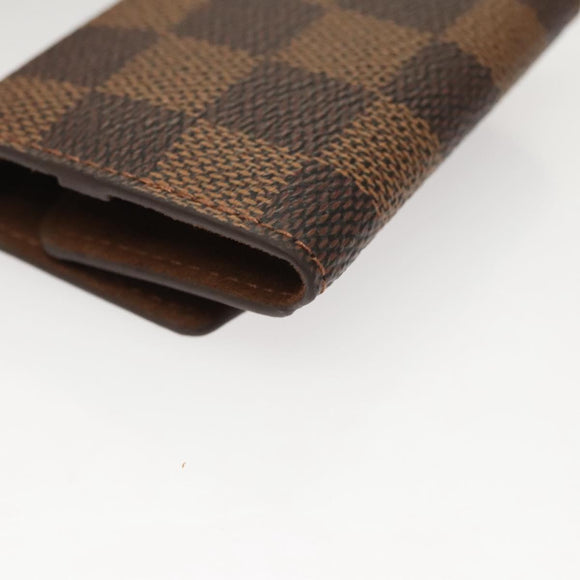 LOUIS VUITTON Damier Ebene Cuffs Cuff Case M64681 LV Auth BA2081V