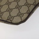 GUCCI GG Supreme Web Sherry Line Shoulder Bag PVC Beige 904 02 047 Auth BA2083-14