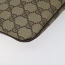 GUCCI GG Supreme Web Sherry Line Shoulder Bag PVC Beige 904 02 047 Auth BA2083-17