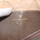 GUCCI GG Supreme Web Sherry Line Shoulder Bag PVC Beige 904 02 047 Auth BA2083-12