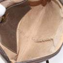 GUCCI GG Supreme Web Sherry Line Shoulder Bag PVC Beige 904 02 047 Auth BA2083-10