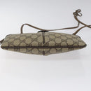 GUCCI GG Supreme Web Sherry Line Shoulder Bag PVC Beige 904 02 047 Auth BA2083-5