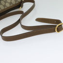 GUCCI GG Supreme Web Sherry Line Shoulder Bag PVC Beige 56 02 032 Auth BA2084-7