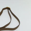 GUCCI GG Supreme Web Sherry Line Shoulder Bag PVC Beige 56 02 032 Auth BA2084-8