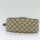 GUCCI GG Supreme Web Sherry Line Shoulder Bag PVC Beige 56 02 032 Auth BA2084-5