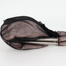 CHANEL Hand Bag Nylon Pink CC Auth BA2093V-4