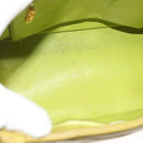 CHANEL COCO Mark Tote Bag Caviar Skin Yellow Gold CC Auth BA2094-11