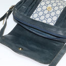 GUCCI GG Plus Supreme Shoulder Bag PVC Navy Gold Auth BA2101-10