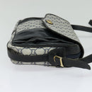 GUCCI GG Plus Supreme Shoulder Bag PVC Navy Gold Auth BA2101-4