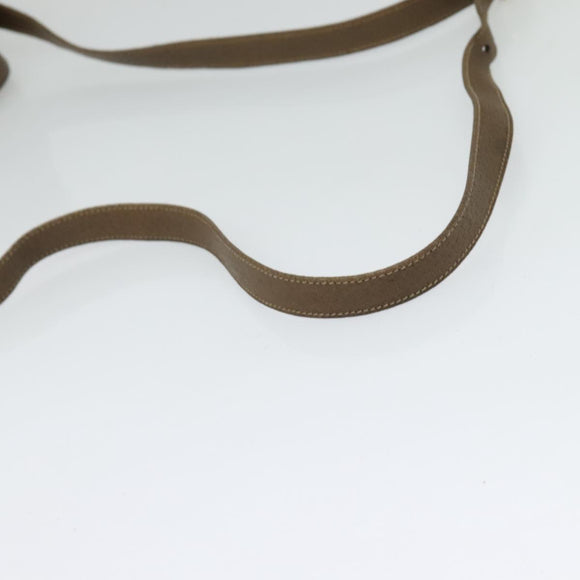 GUCCI GG Supreme Web Sherry Line Shoulder Bag PVC Beige 66 02 049 Auth BA2105