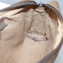 GUCCI GG Supreme Web Sherry Line Clutch Bag PVC Beige Red 89 01 012 Auth BA2108-11