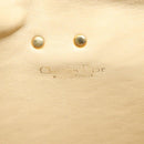 Christian Dior Trotter Canvas Shoulder Bag Beige Gold Auth BA2109-11