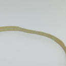 Christian Dior Trotter Canvas Shoulder Bag Beige Gold Auth BA2109-8