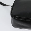 Salvatore Ferragamo Shoulder Bag Leather Black Gold Auth BA2112-15