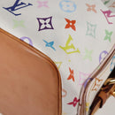 LOUIS VUITTON Monogram Multicolor Petit Noe Bag White M42229 LV Auth BA2116V-18