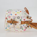 LOUIS VUITTON Monogram Multicolor Petit Noe Bag White M42229 LV Auth BA2116V-4