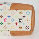 LOUIS VUITTON Monogram Multicolor Beverly GM Hand Bag White M40201 Auth BA2117V-17