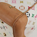 LOUIS VUITTON Monogram Multicolor Beverly GM Hand Bag White M40201 Auth BA2117V-21