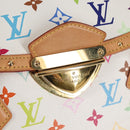 LOUIS VUITTON Monogram Multicolor Beverly GM Hand Bag White M40201 Auth BA2117V-22