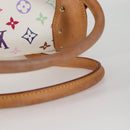 LOUIS VUITTON Monogram Multicolor Beverly GM Hand Bag White M40201 Auth BA2117V-15