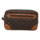 LOUIS VUITTON Monogram Marly Dragonne GM Clutch Bag M51825 LV Auth BA2138-13