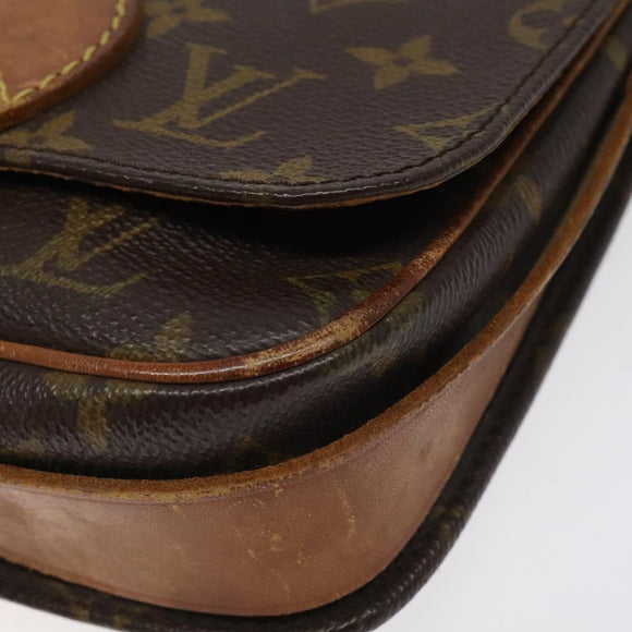 LOUIS VUITTON Monogram Cartouchiere PM Shoulder Bag Vintage M51254 Auth BA2139