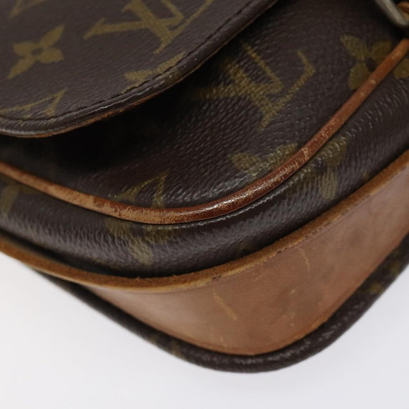 LOUIS VUITTON Monogram Cartouchiere PM Shoulder Bag Vintage M51254 Auth BA2139