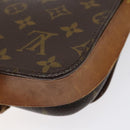 LOUIS VUITTON Monogram Cartouchiere PM Shoulder Bag Vintage M51254 Auth BA2139-12