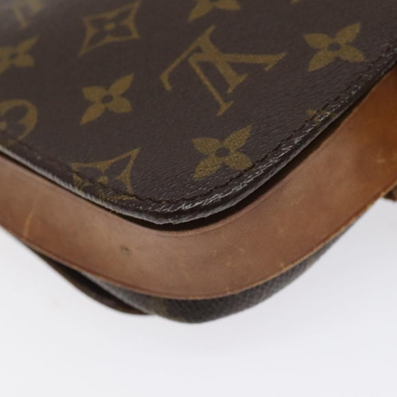 LOUIS VUITTON Monogram Cartouchiere PM Shoulder Bag Vintage M51254 Auth BA2139