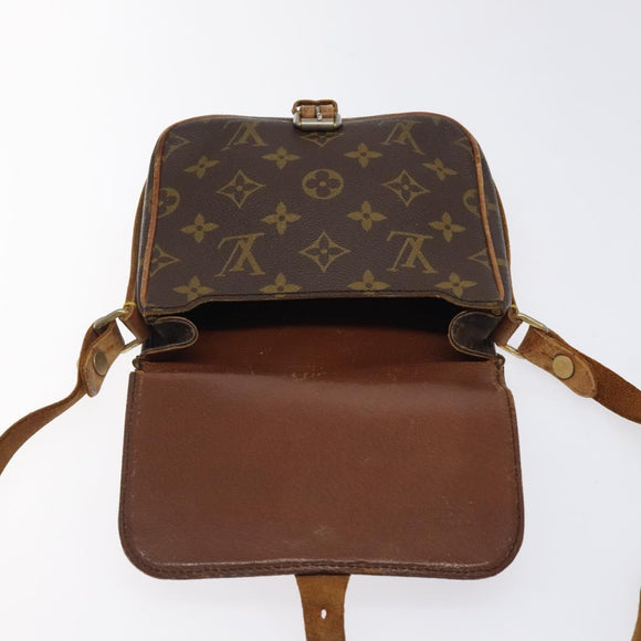 LOUIS VUITTON Monogram Cartouchiere PM Shoulder Bag Vintage M51254 Auth BA2139