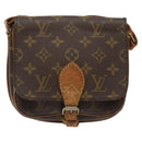 LOUIS VUITTON Monogram Cartouchiere PM Shoulder Bag Vintage M51254 Auth BA2139-2