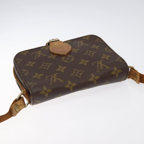 LOUIS VUITTON Monogram Cartouchiere PM Shoulder Bag Vintage M51254 Auth BA2139