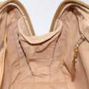 GUCCI Micro GG Supreme Hand Bag PVC Beige Gold 000 39 0030 Auth BA2146-21