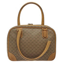 GUCCI Micro GG Supreme Hand Bag PVC Beige Gold 000 39 0030 Auth BA2146-2