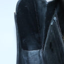 BALLY Shoulder Bag Leather Black Gold Auth BA2151-18