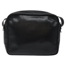 Salvatore Ferragamo Shoulder Bag Leather Black Gold Auth BA2152-2