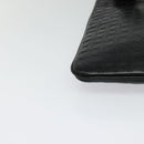 Salvatore Ferragamo Shoulder Bag Leather Black Silver Auth BA2153-9