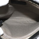 Salvatore Ferragamo Shoulder Bag Leather Black Silver Auth BA2153-10