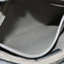 Salvatore Ferragamo Shoulder Bag Leather Black Silver Auth BA2153-11