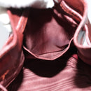 CARTIER Must Line Shoulder Bag Leather Bordeaux Gold Auth BA2156-12