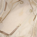 CHANEL New Travel Line Tote Bag Nylon Beige CC Auth BA2157-10