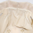 CHANEL New Travel Line Tote Bag Nylon Beige CC Auth BA2157-18